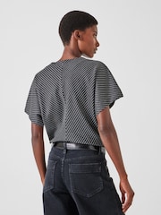 Hush Grey Grown On Sleeve Top - Image 3 of 5
