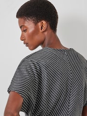 Hush Grey Grown On Sleeve Top - Image 4 of 5