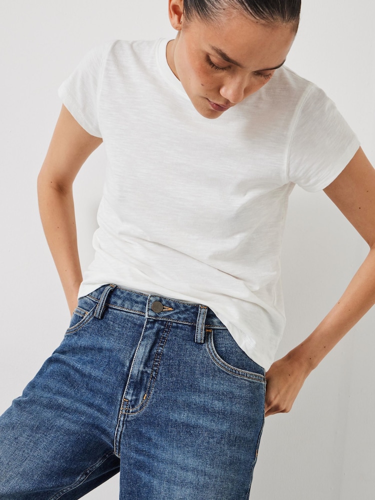 Hush Blue Agnes 100% Cotton Jeans - Image 4 of 5