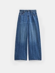 Hush Blue Stripe Wide Leg Jeans - Image 5 of 5