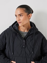 Hush Black Briar Pop Over Puffer Jacket - Image 2 of 5