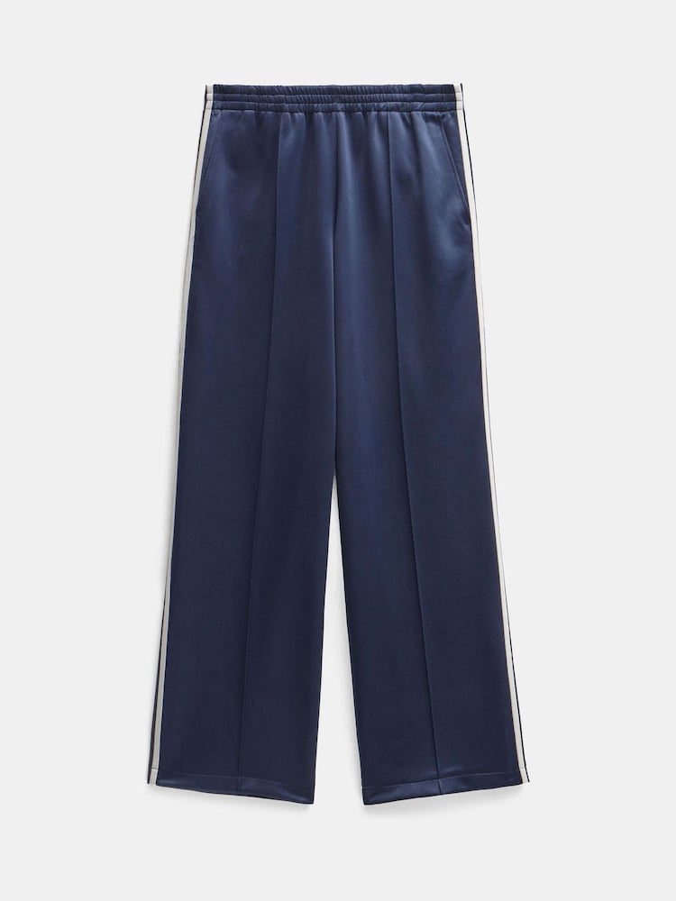 Hush Blue Harrison Side Stripe Joggers - Image 5 of 5