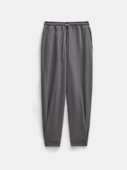 Hush Grey Pleat Detail Joggers - Image 5 of 5