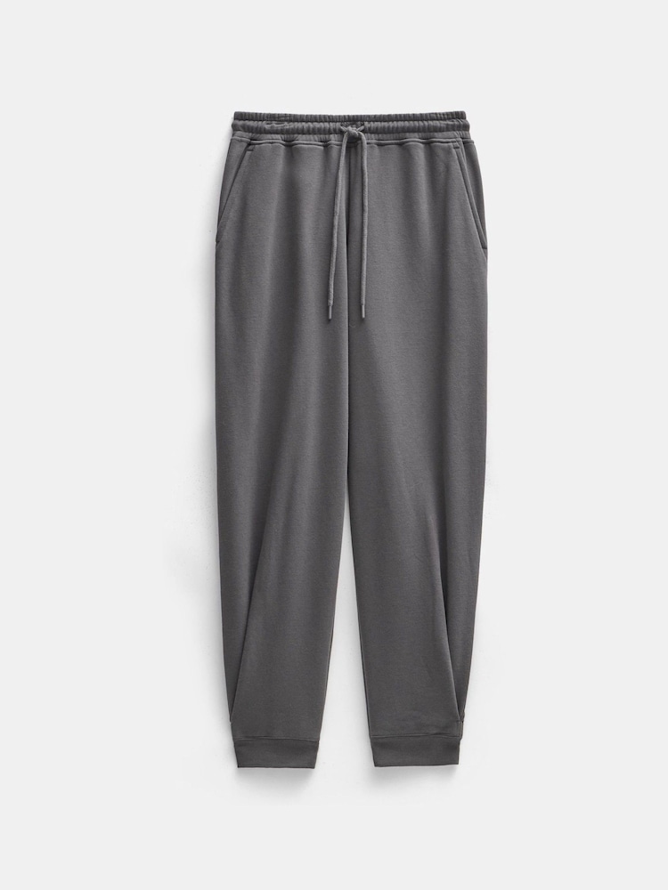 Hush Grey Pleat Detail Joggers - Image 5 of 5