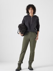 Hush Green Ground 100% Cotton Tanya Tapered Chinos - Image 2 of 5