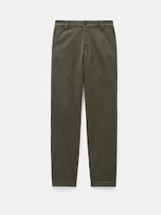 Hush Green Ground 100% Cotton Tanya Tapered Chinos - Image 5 of 5