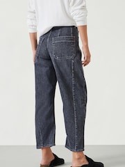Hush Grey Cordelia Barrel Leg Jeans - Image 3 of 5