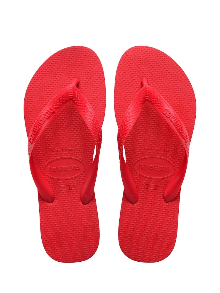Havaianas Red Top Sandals - Image 1 of 8