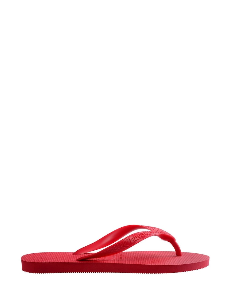 Havaianas Red Top Sandals - Image 3 of 8