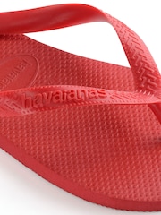 Havaianas Red Top Sandals - Image 5 of 8