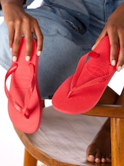 Havaianas Red Top Sandals - Image 6 of 8