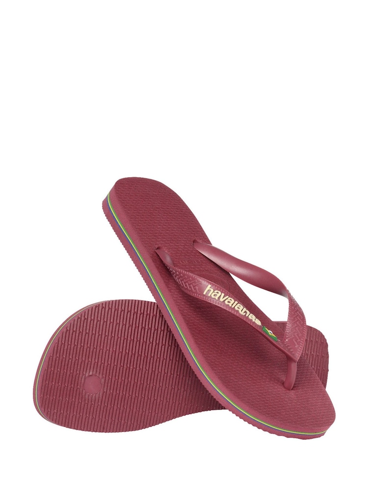 Havaianas Brasil Logo Flip Flop - Image 4 of 6