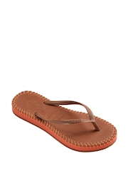 Marrón - Havaianas Slim Flatform Loop Sandals - Imagen 2 de 6