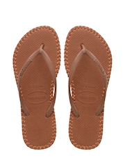 Marrón - Havaianas Slim Flatform Loop Sandals - Imagen 5 de 6