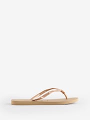 Havaianas Natural Slim Luxury Aqua Sandals - Изображение 1 из 1