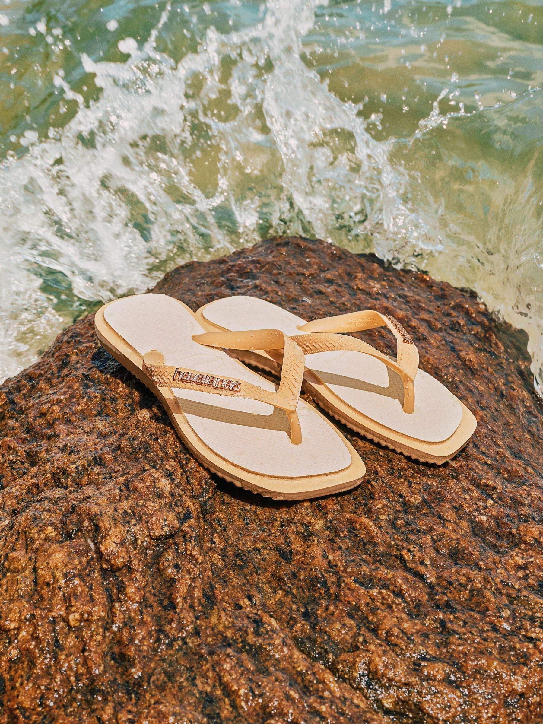 Buy Havaianas Cream Square Fusion Sandals from Next USA