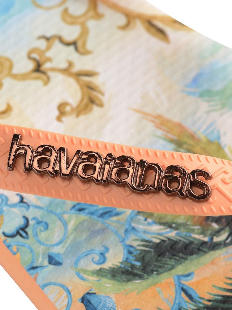 Havaianas Orange Tropicalia Flip Flops - Image 7 of 7