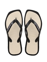 Havaianas Top Square Fusion Black Sandals - Image 1 of 6