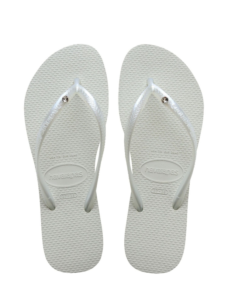 Havaianas Slim Crystal SW II Sandals - Image 1 of 5