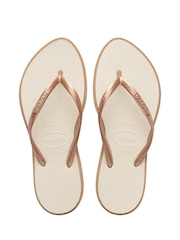 Havaianas Slim Point Nude Sandals - Image 1 of 6