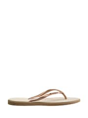 Havaianas Slim Point Nude Sandals - Image 3 of 6