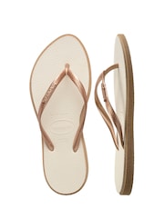 Havaianas Slim Point Nude Sandals - Image 5 of 6