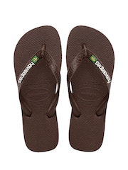 Bruin - Havaianas® - Braziliaanse teenslippers met logo - Image 1 of 5
