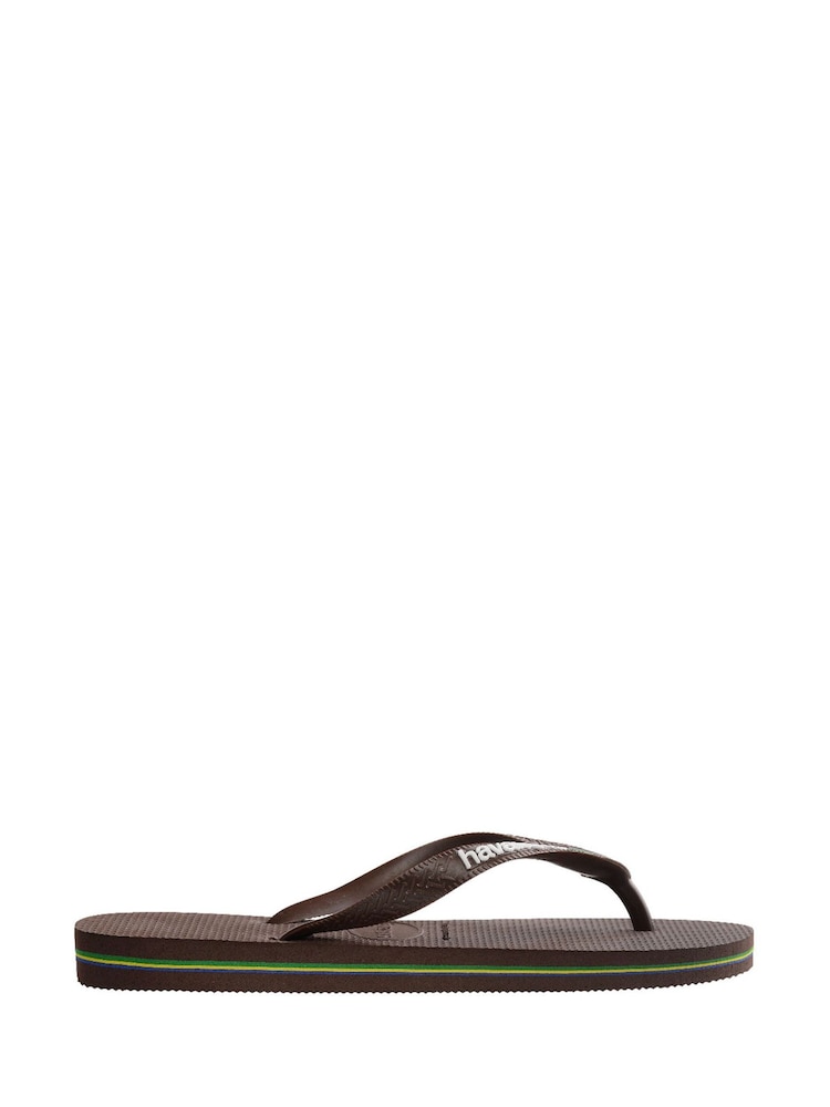 Bruin - Havaianas® - Braziliaanse teenslippers met logo - Image 3 of 5
