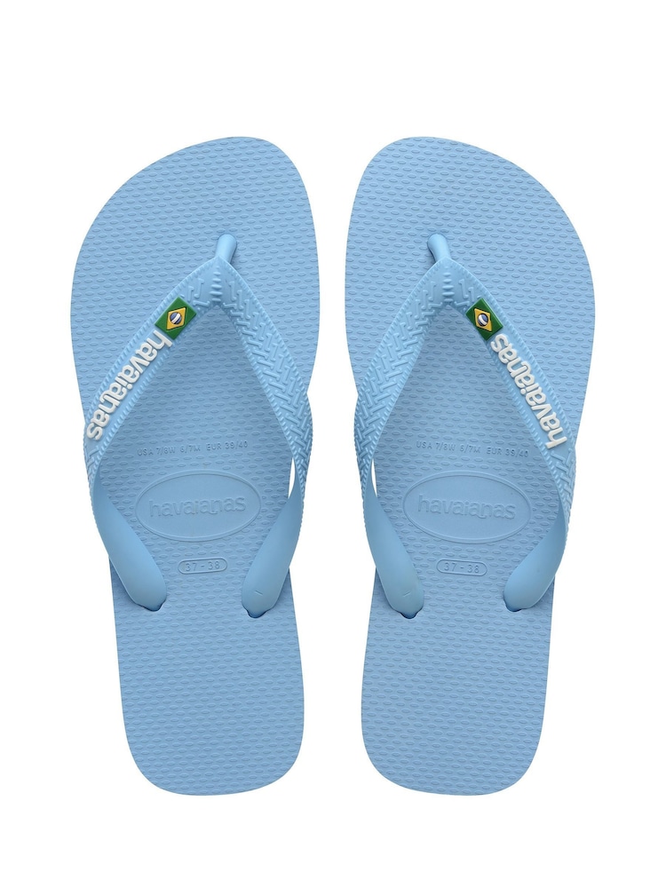 Blauw - Havaianas® - Braziliaanse teenslippers met logo - Image 1 of 6