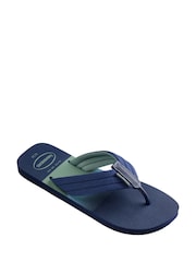 Havaianas Blue Urban Print Sandals - Imagen 2 de 5