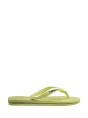 Groen - Havaianas® - Braziliaanse teenslippers met logo - Image 3 of 6