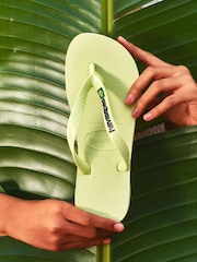 Groen - Havaianas® - Braziliaanse teenslippers met logo - Image 6 of 6