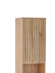 Julian Bowen Artisan Oak Austin Tall Cabinet - Image 7 of 12