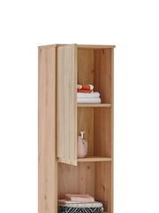 Julian Bowen Artisan Oak Austin Tall Cabinet - Image 9 of 12