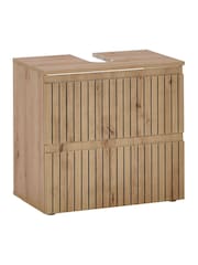 Julian Bowen Artisan Oak Austin 2 Drawer Under Sink 2 Drawer Cabinet - Image 3 of 12