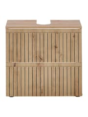 Julian Bowen Artisan Oak Austin 2 Drawer Under Sink 2 Drawer Cabinet - Image 5 of 12