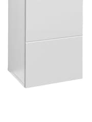 Julian Bowen White Mandy Tall Cabinet - Image 6 of 8