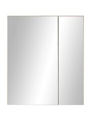 Julian Bowen Artisan Oak Austin Mirrored Cabinet - Image 5 of 13