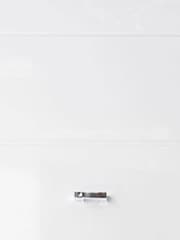Julian Bowen Artisan Oak White Pool Wall Cabinet - Image 8 of 10