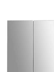 Julian Bowen White Mirror Mandy 1 Door Mirrored 3 Door Cabinet - Image 4 of 8