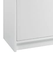 Julian Bowen White Smash Under Sink Cabinet - Image 7 of 9
