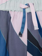Reiss Blue Print Tommi 9-13 yrs Printed Drawstring-Waist Shorts - Image 5 of 5