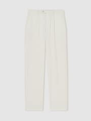 Reiss Off White Garnet Straight-Leg Trousers - Image 2 of 6