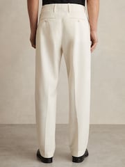 Reiss Off White Garnet Straight-Leg Trousers - Image 5 of 6