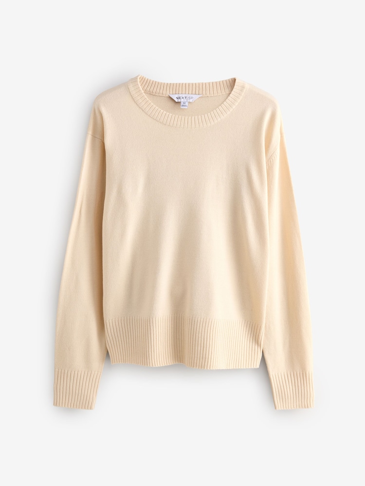 Stone Cosy Crew Neck Jumper - Image 1 of 1