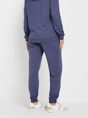 Long Tall Sally Blue Chunky Drawcord Cuffed Joggers - Image 3 of 5