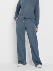 Long Tall Sally Blue Wide Leg Joggers - Image 2 of 5