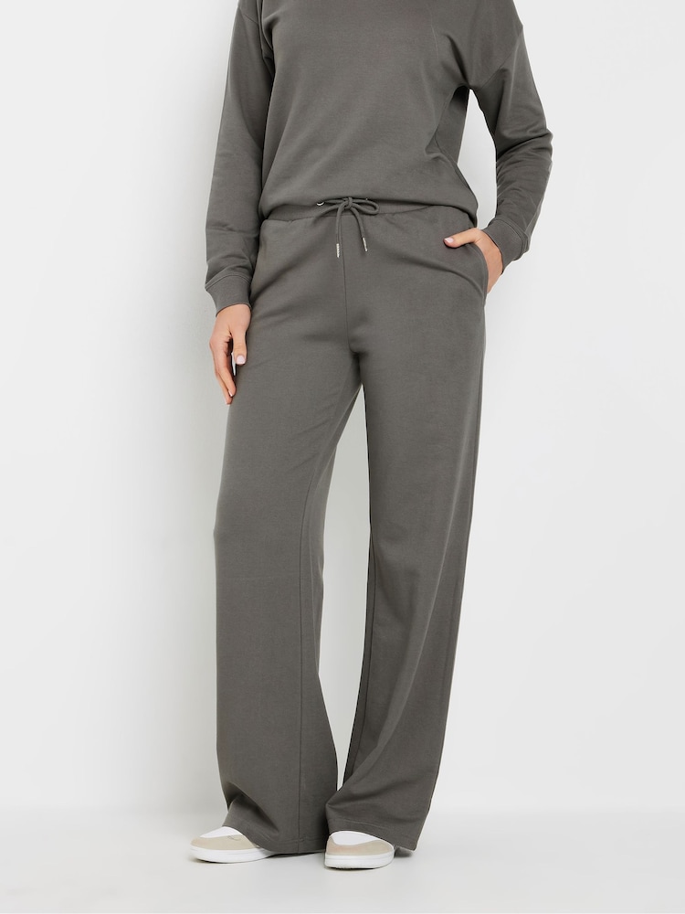 Long Tall Sally Grey Wide Leg Joggers - Image 2 of 6