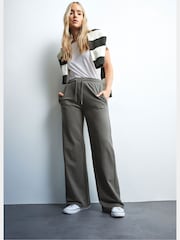Long Tall Sally Grey Wide Leg Joggers - Image 5 of 6