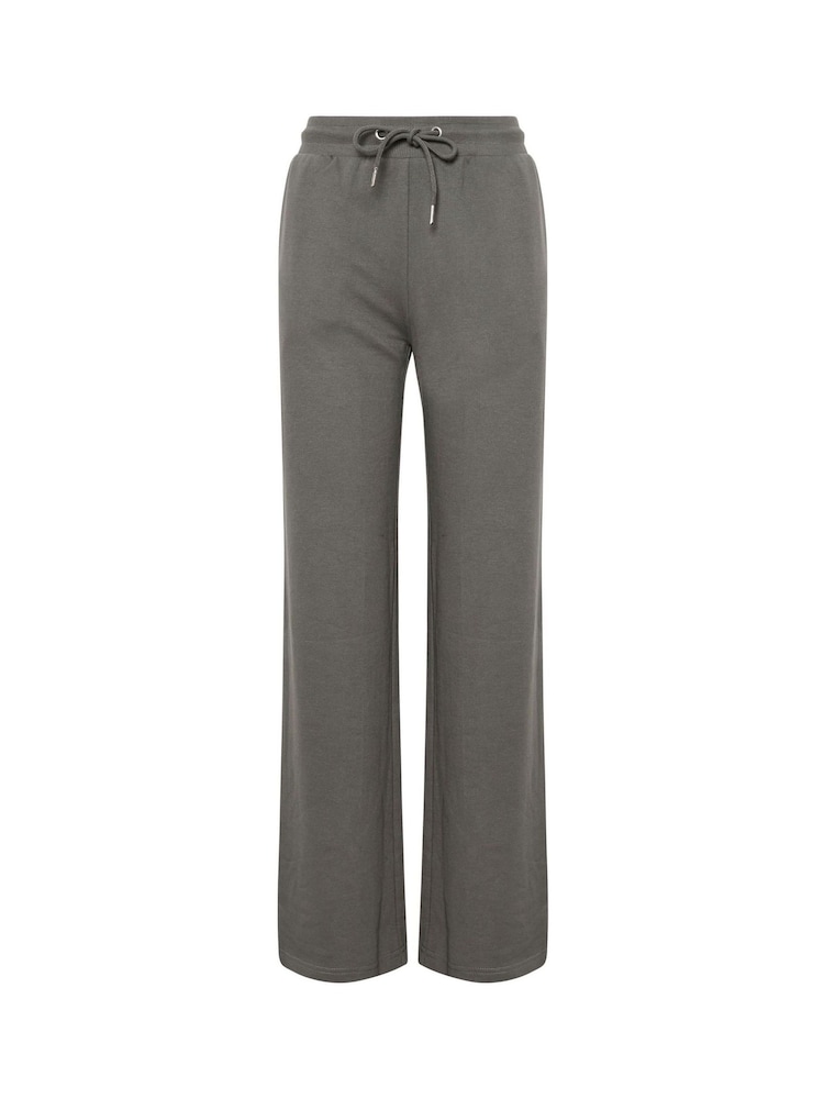 Long Tall Sally Grey Wide Leg Joggers - Image 6 of 6
